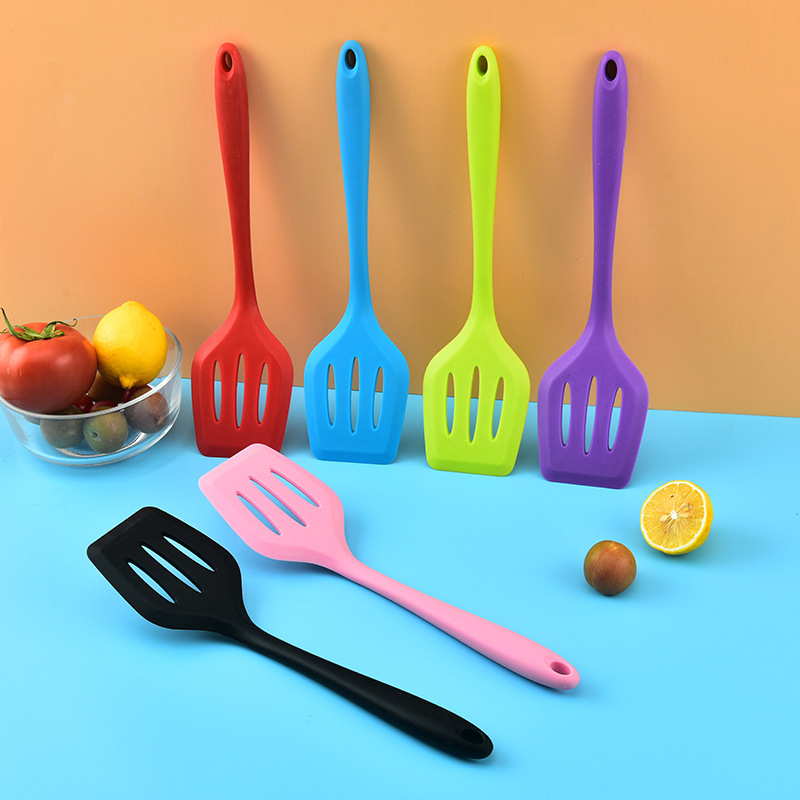 Hi Tech Kitchen Accessories - Spatula silikon pengaduk goreng, aksesori peralatan