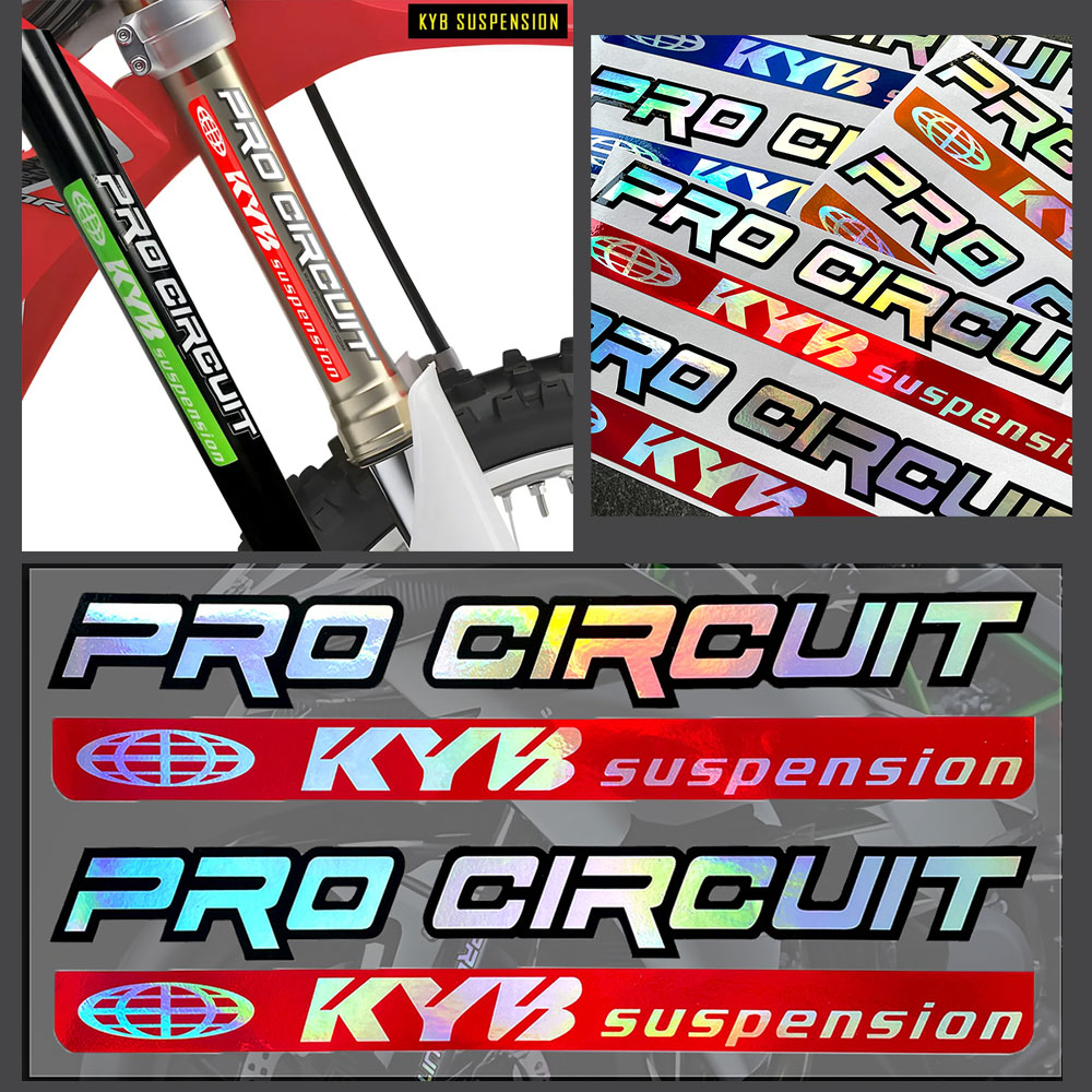 Xmax Tech Max Accessories - Stiker Decal Aksesori Motor Shock Suspensi