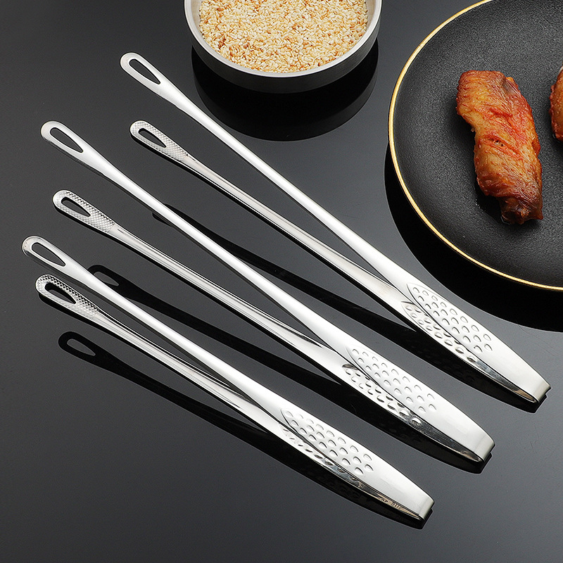 Hi Tech Kitchen Accessories - 1 buah 304 penjepit makanan baja
