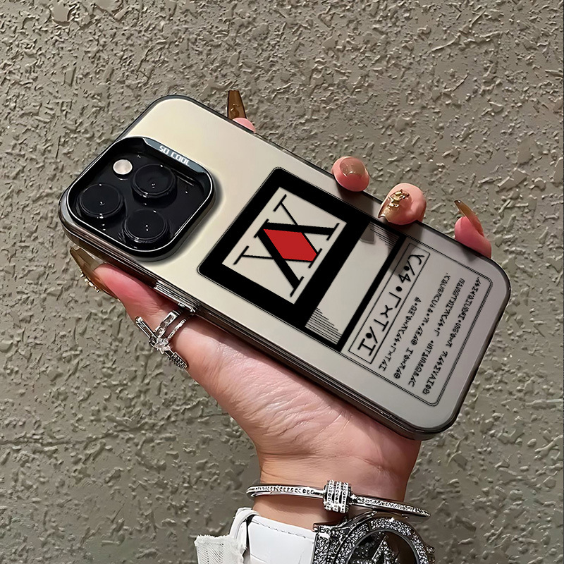 Tech Accessories Apple - Casing Ponsel Anime HUNTER×HUNTER untuk IPhone
