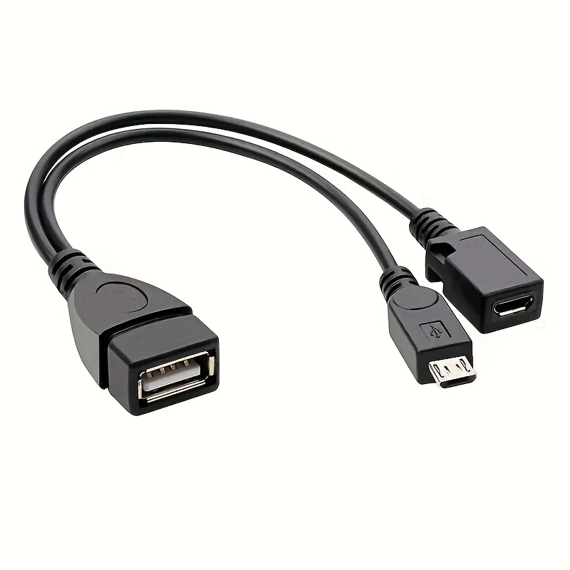 Tech Accessories For A Tablet - Adaptor Pemisah USB OTG 2-In-1 Ke