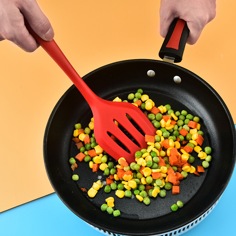Spatula silikon pengaduk goren - Hi Tech Kitchen Accessories ulasan dan harga