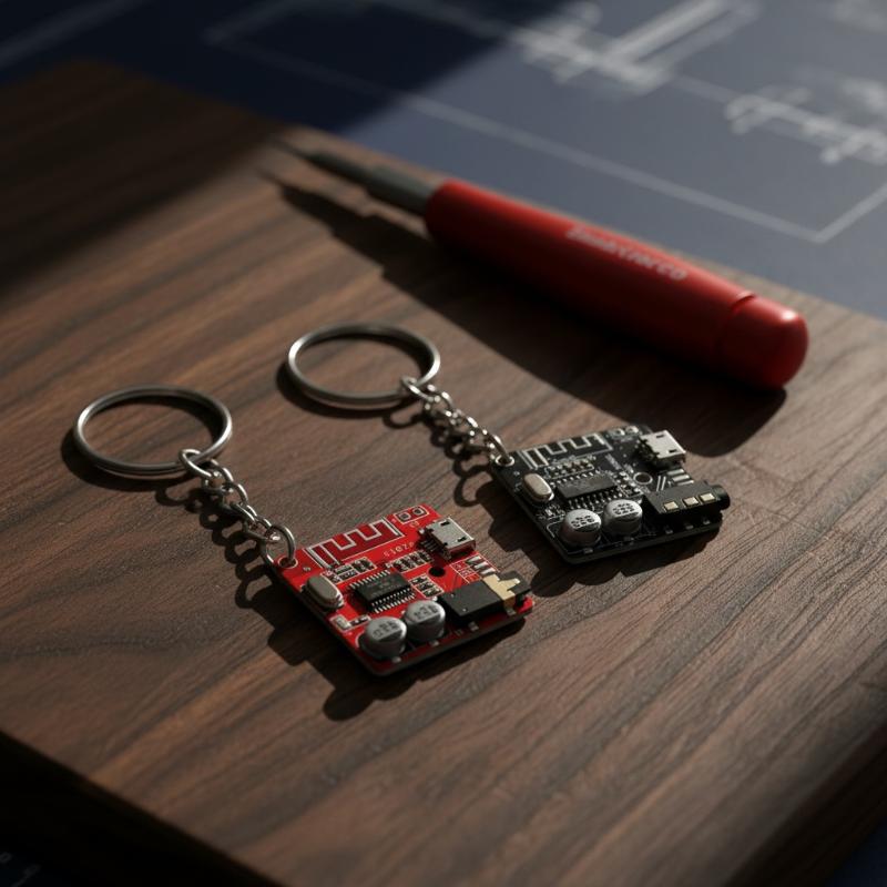 Gantungan Kunci Papan Sirkuit  - Tech Keychain Accessories ulasan dan harga