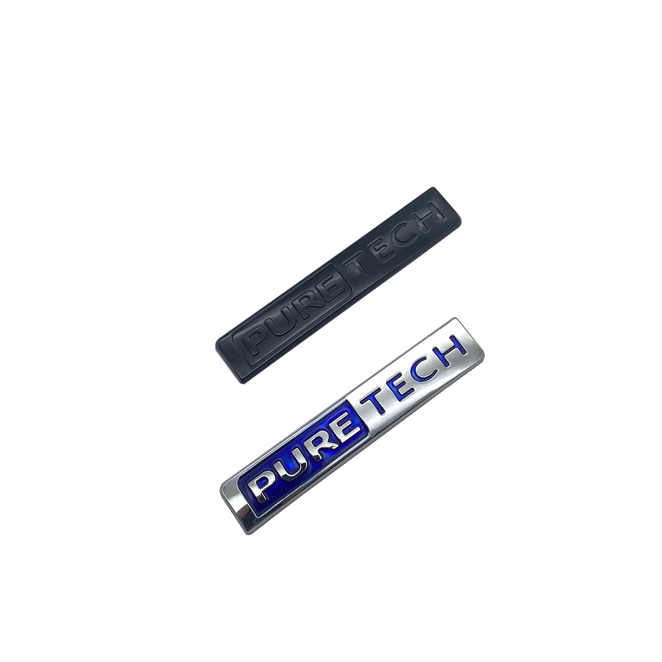 Emblem 3D Premium Puretech Pur - Tech Accessories Logo ulasan dan harga