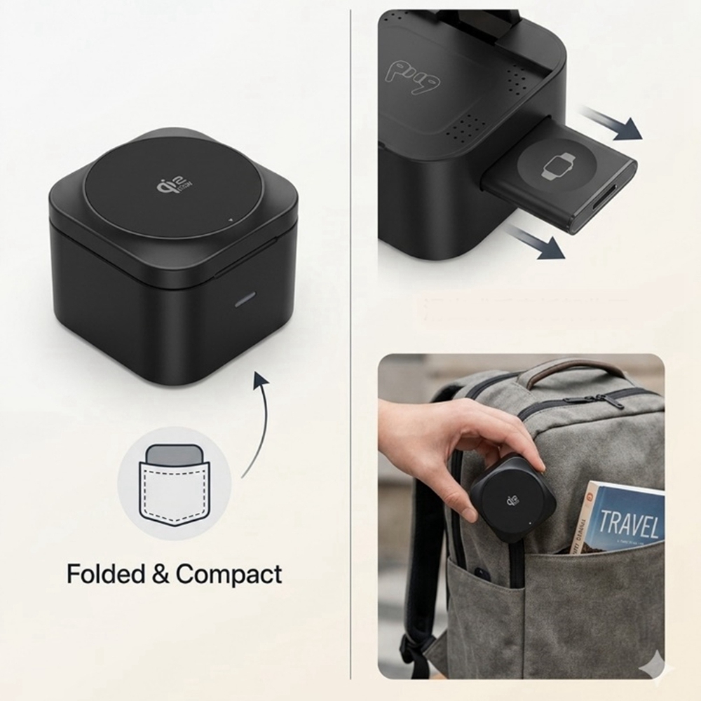 Stasiun Pengisian Daya Nirkabe - Wireless Charger 3 In 1 ulasan dan harga