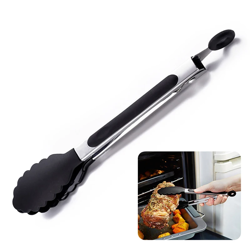 Penjepit makanan Stainless Ste - Hi Tech Kitchen Accessories ulasan dan harga