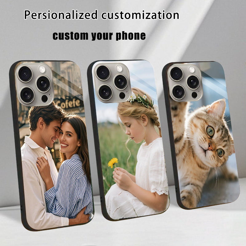 Casing Kaca Temper Custom untu - Tech Accessories Apple ulasan dan harga