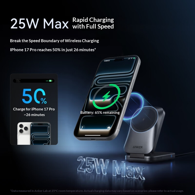 Anker A25N1 Prime 3 In 1 Pengi - Wireless Charger 3 In 1 ulasan dan harga