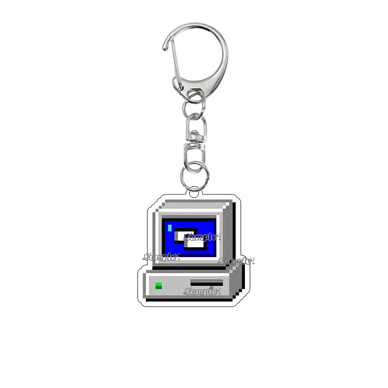 Gantungan Kunci Akrilik Bergay - Tech Keychain Accessories ulasan dan harga