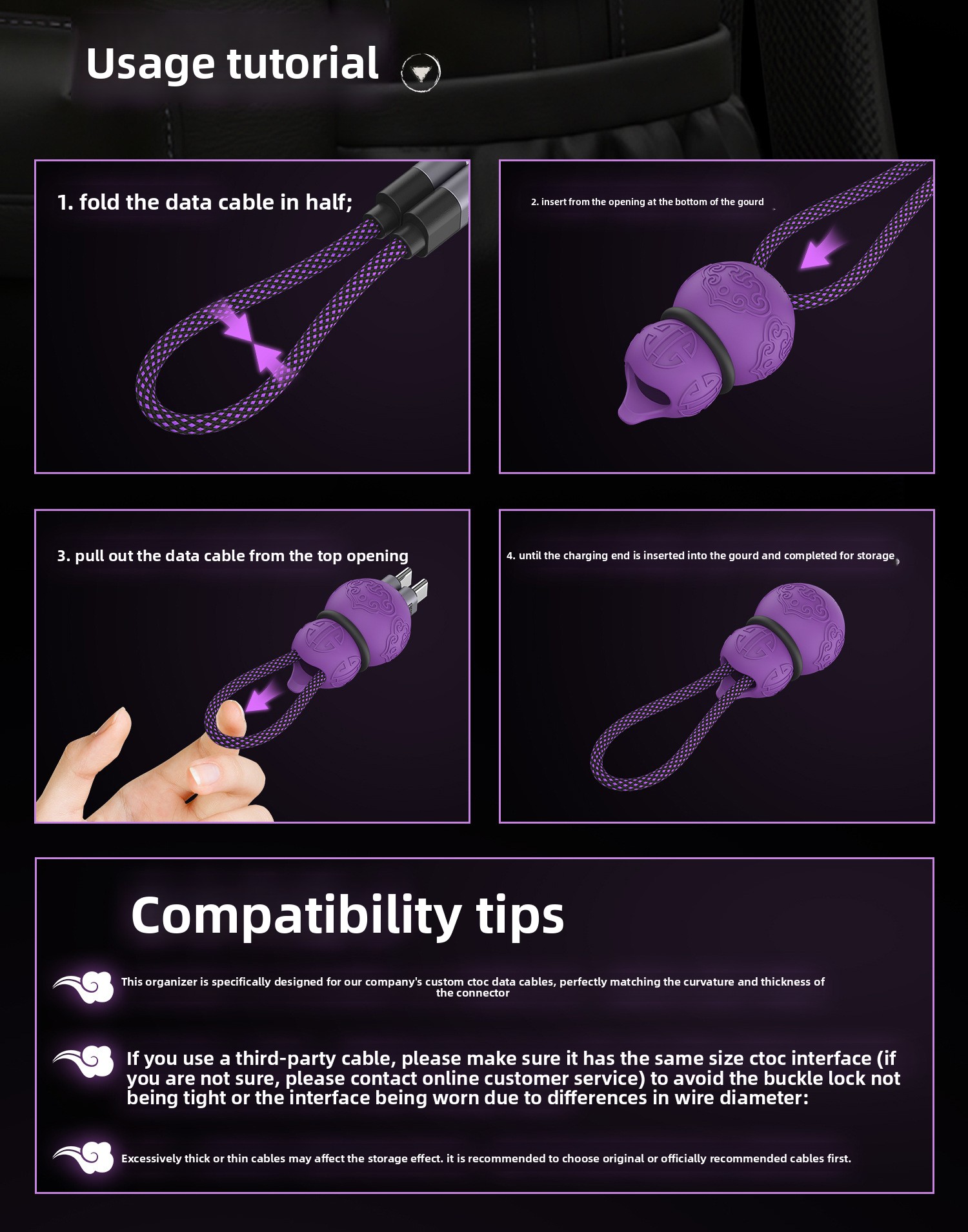 Gantungan Kunci Pengatur Kabel - Tech Keychain Accessories ulasan dan harga