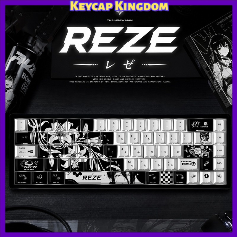 Baru Reze 5.0 Anime Keycaps Be - Tech Gaming Accessories ulasan dan harga