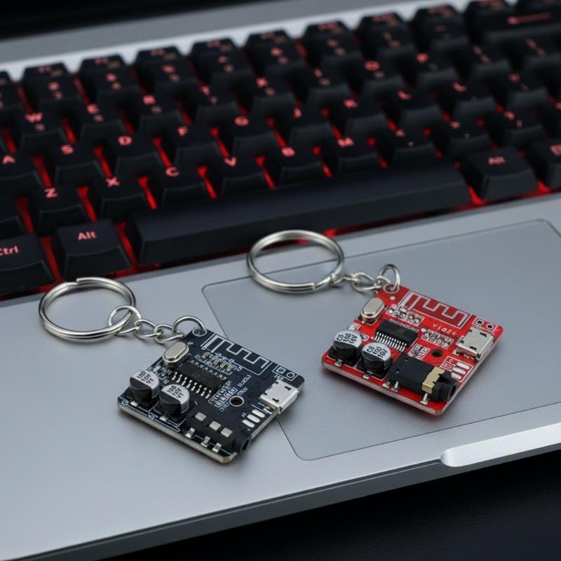 Gantungan Kunci Papan Sirkuit  - Tech Keychain Accessories ulasan dan harga