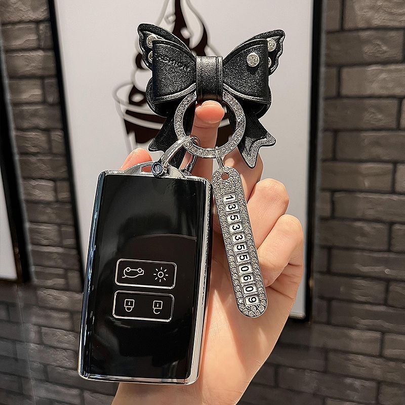 Casing Kunci Mobil untuk Renau - Tech Keychain Accessories ulasan dan harga