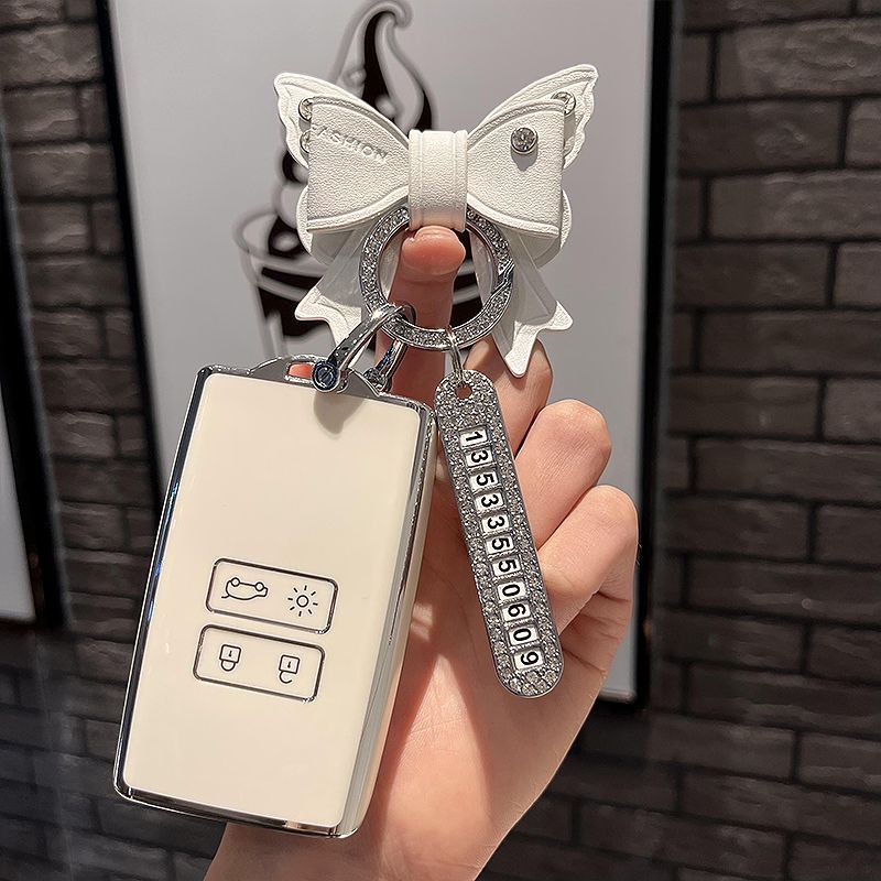 Casing Kunci Mobil untuk Renau - Tech Keychain Accessories ulasan dan harga