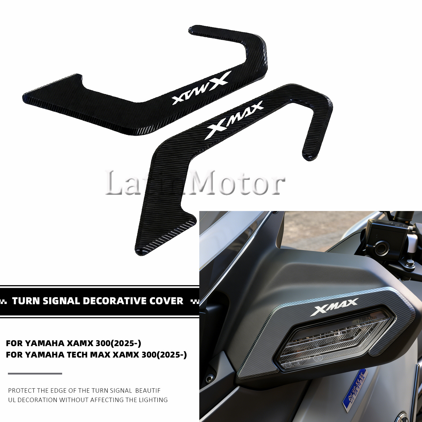 Untuk Yamaha XMAX300 XMAX TECH - Xmax Tech Max Accessories ulasan dan harga